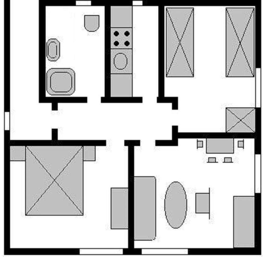 Wohnung-Lund-1 Wyk auf Föhr エクステリア 写真